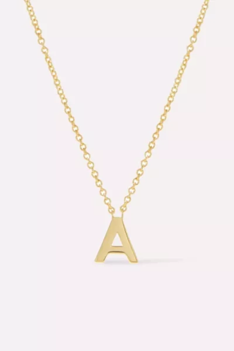 Ana Luisa Gold Letter Initial Necklace