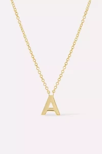 Ana Luisa Gold Letter Initial Necklace