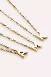 Ana Luisa Gold Letter Initial Necklace