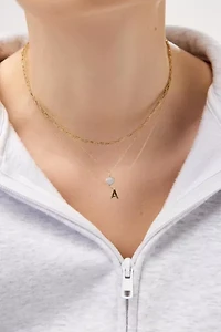 Ana Luisa Gold Letter Initial Necklace