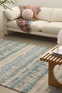 Paint Chip Woven Wool Rug
