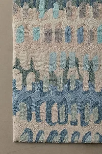 Paint Chip Woven Wool Rug