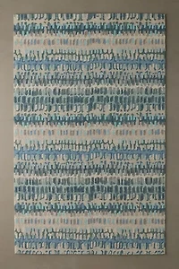 Paint Chip Woven Wool Rug