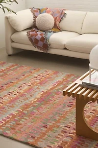 Paint Chip Woven Wool Rug