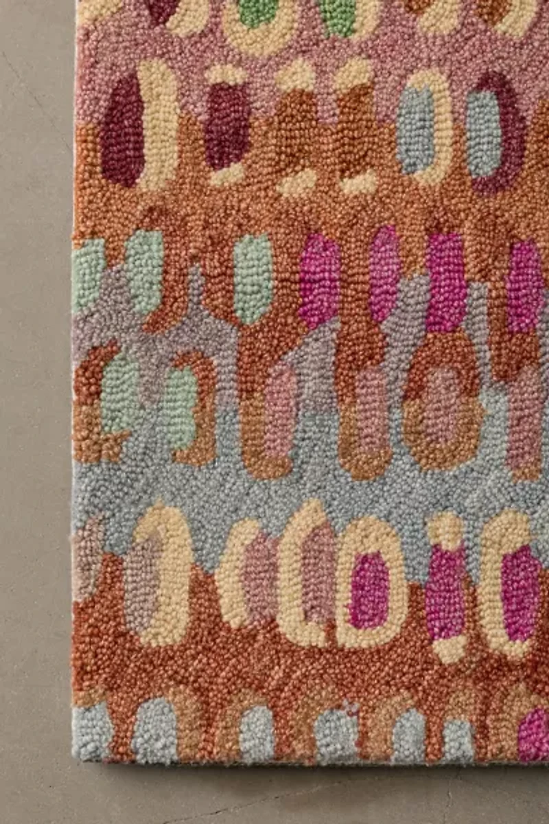 Paint Chip Woven Wool Rug