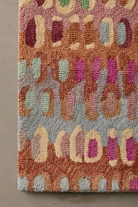 Paint Chip Woven Wool Rug