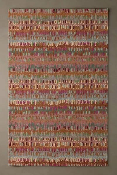 Paint Chip Woven Wool Rug