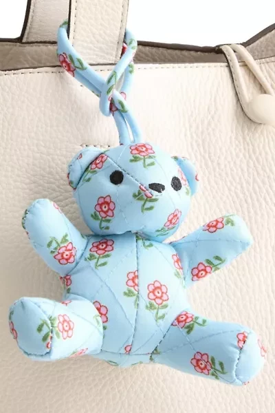 Vera Bradley Quilted Cotton Bitty Bear Bag Charm