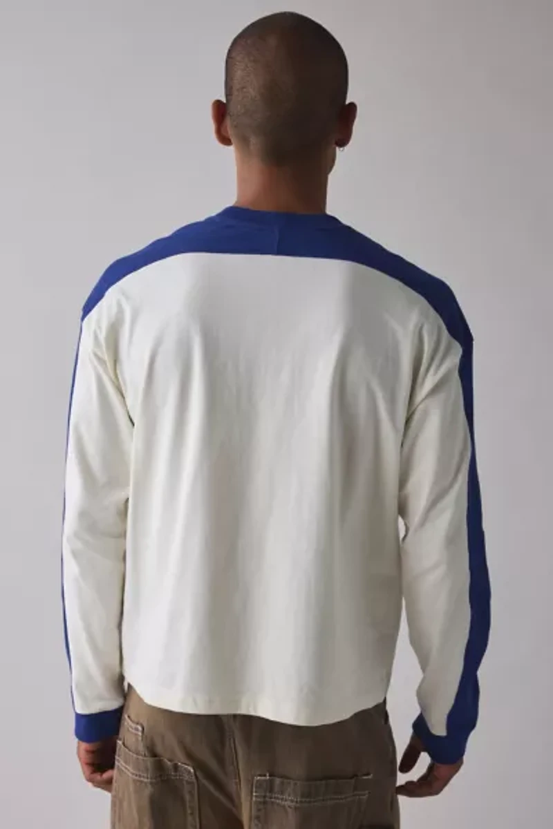 Standard Cloth Jump Shot Colorblock Long Sleeve Tee