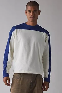 Standard Cloth Jump Shot Colorblock Long Sleeve Tee