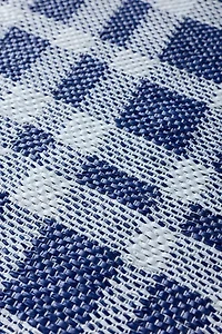 Tattersall Gingham Woven Indoor/Outdoor Rug