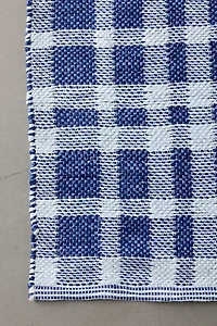 Tattersall Gingham Woven Indoor/Outdoor Rug