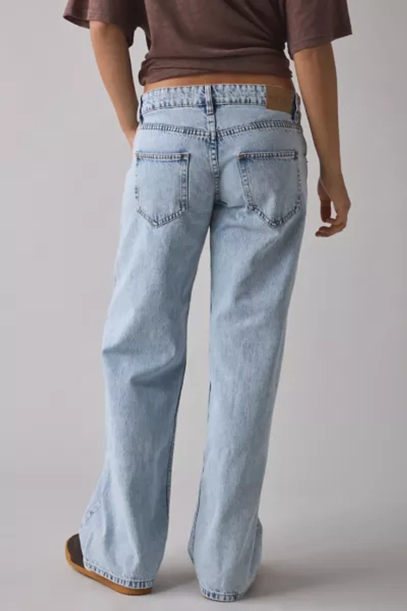 Motel Parallel Low-Rose Loose Jean