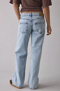 Motel Parallel Low-Rose Loose Jean