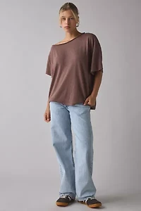 Motel Parallel Low-Rose Loose Jean
