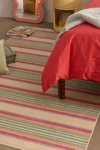 Cady Striped Washable Rug