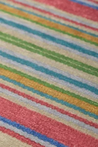 Cady Striped Washable Rug