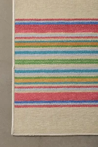 Cady Striped Washable Rug
