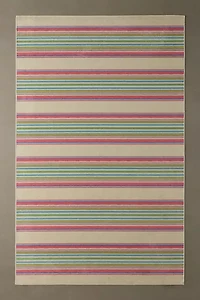 Cady Striped Washable Rug