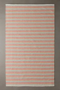 Candy Striped Woven Indoor/Outdoor Rug