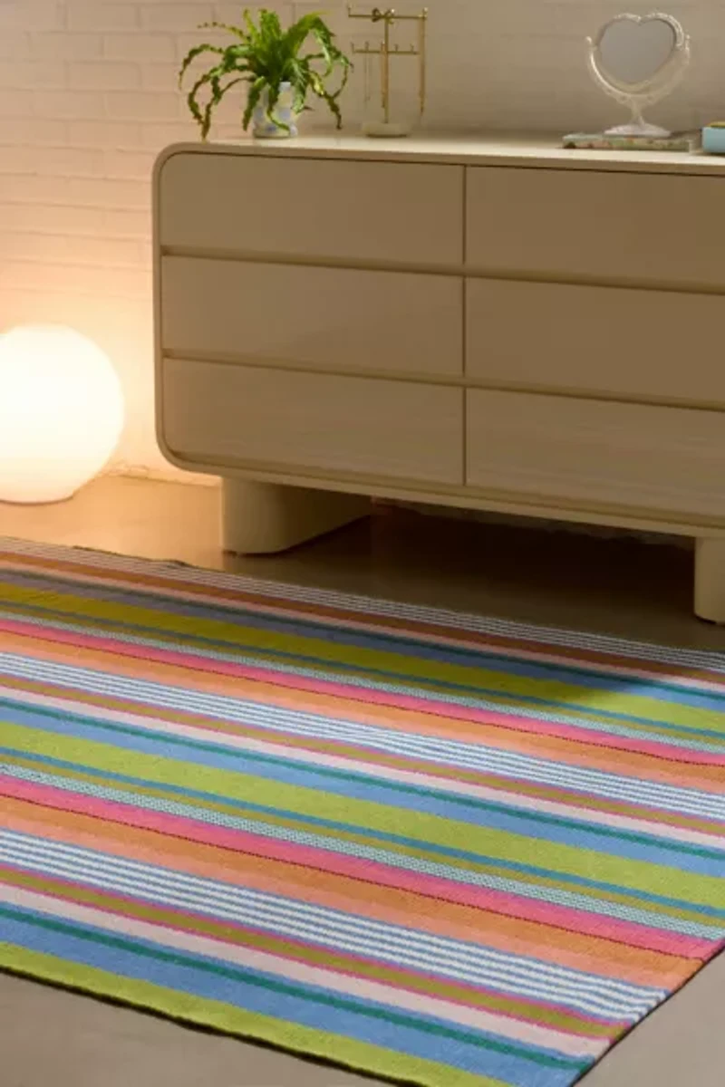 Mellie Striped Handwoven Rug