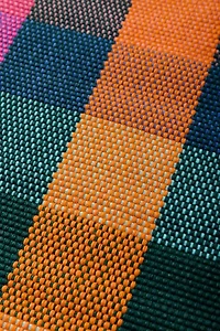 Happy Plaid Woven Indoor/Outdoor Rug