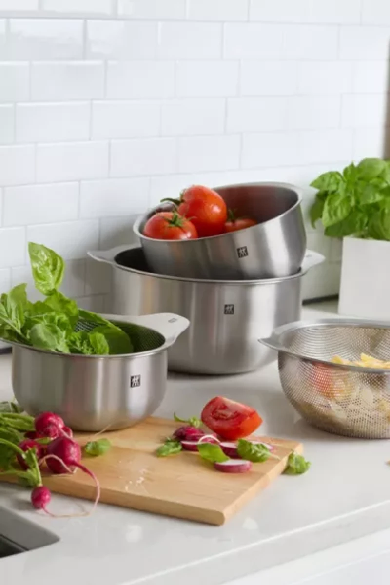 ZWILLING Prep 6-pc Nesting Bowls & Strainers Set