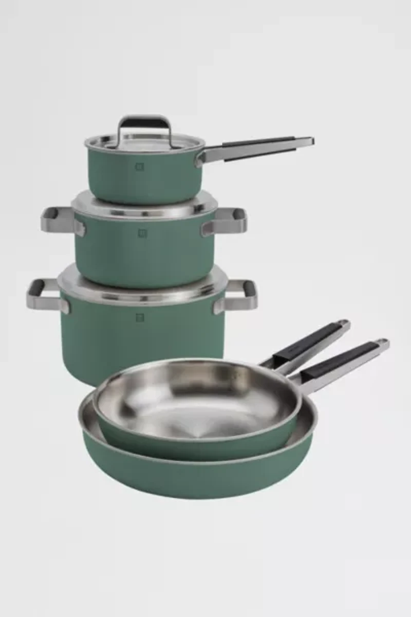 ZWILLING Pure 8-pc Stainless Steel Cookware Set