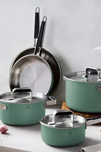 ZWILLING Pure 8-pc Stainless Steel Cookware Set