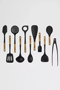 Staub Silicone and Wood Cooking Utensil Set