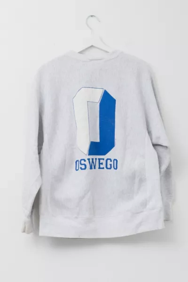 Vintage 1990s Oswego Logo Crewneck Sweatshirt