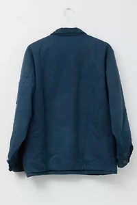Vintage Y2K Distressed Navy Blue Work Jacket