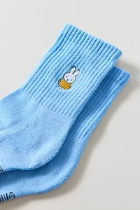 Miffy Icon Quarter Crew Sock