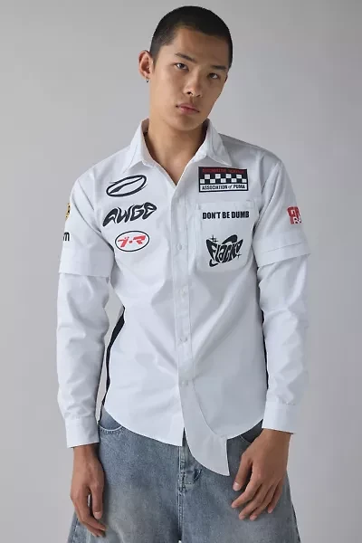 Puma X A$AP Rocky Layered Button-Down Shirt