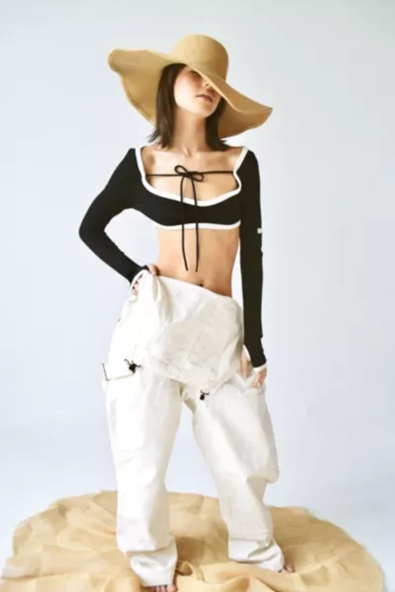Smucky Roma Cropped Reversible Top