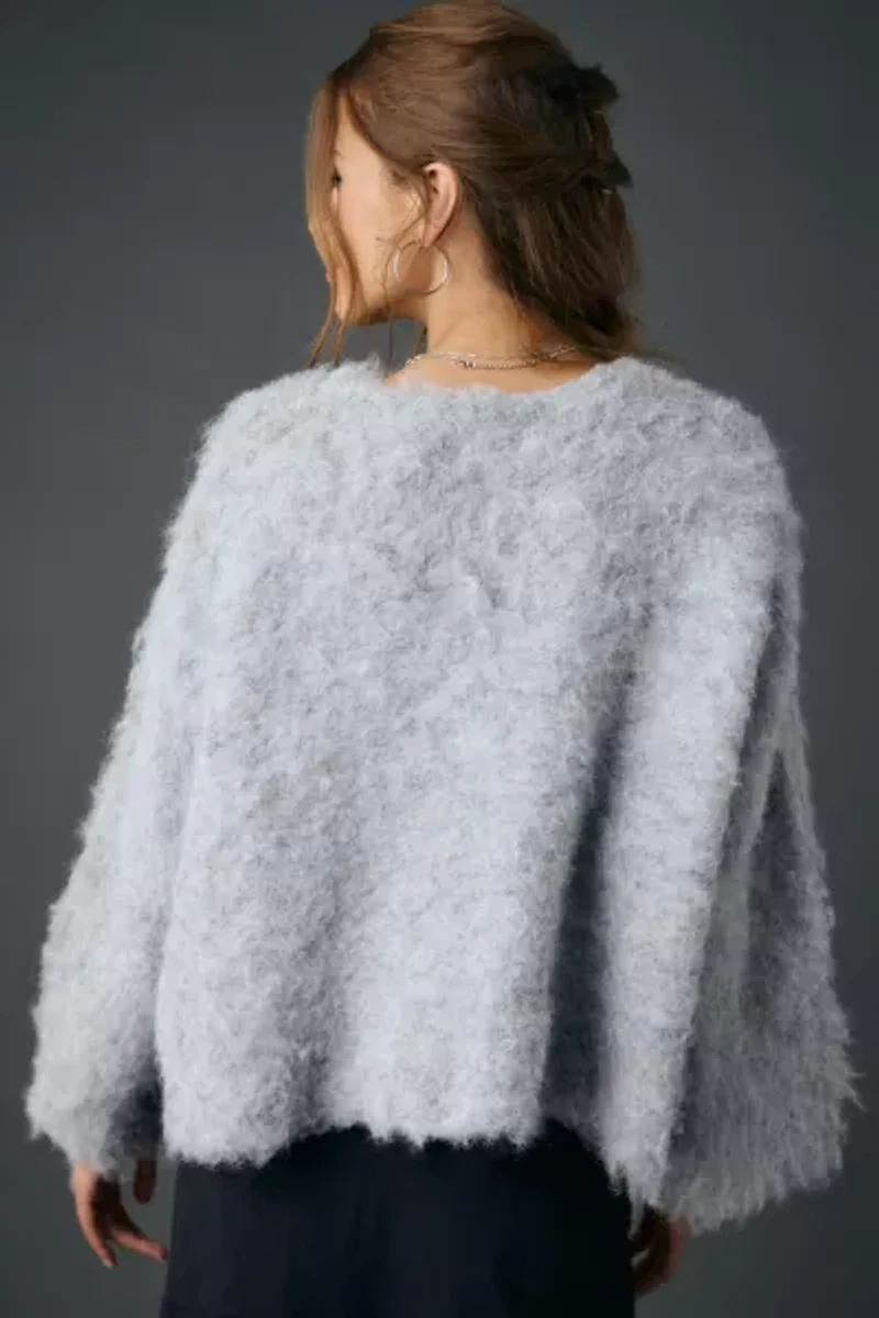 BDG Bailey Brushed Knit Oversized Pullover Sweater