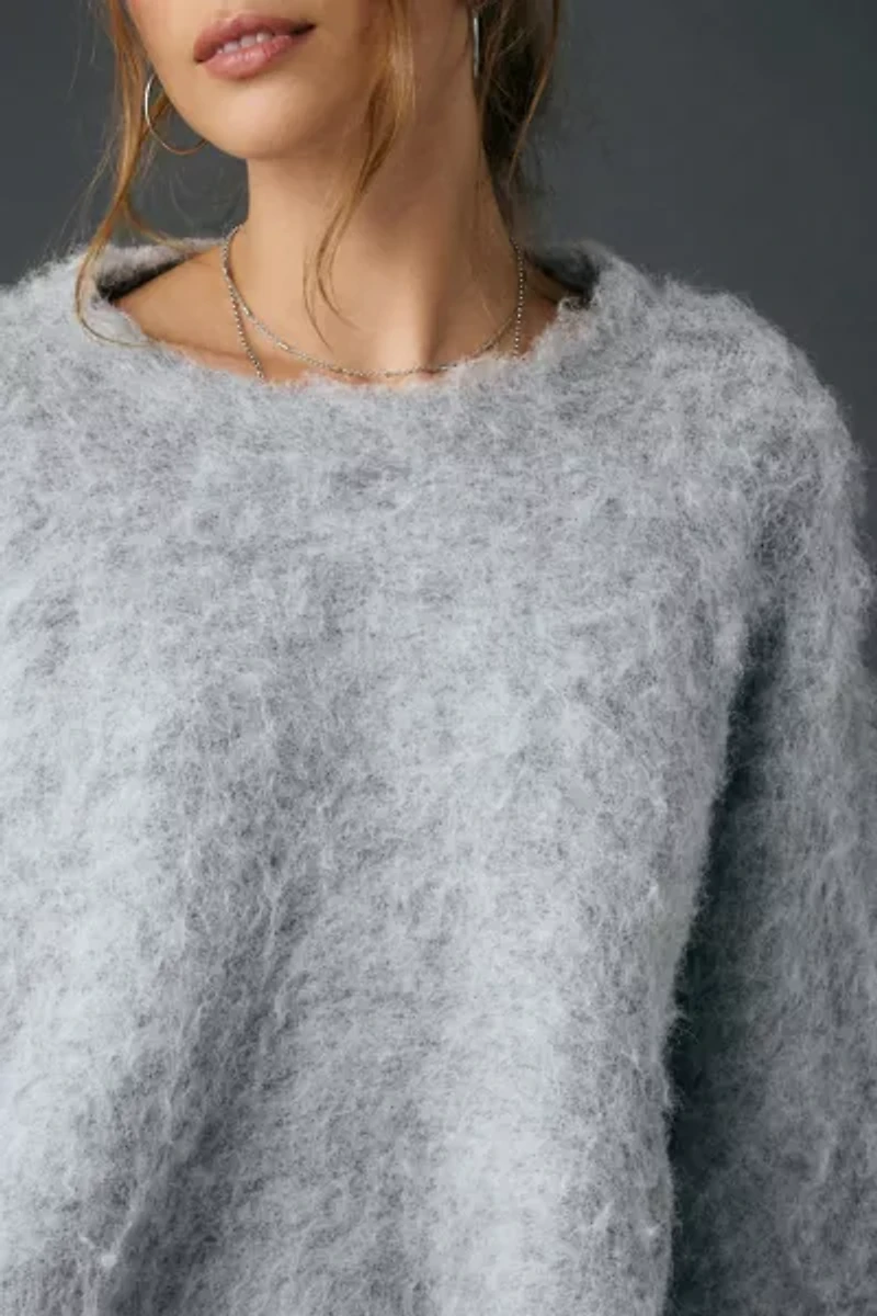 BDG Bailey Brushed Knit Oversized Pullover Sweater