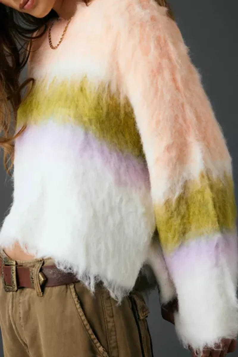 BDG Bailey Brushed Knit Oversized Pullover Sweater