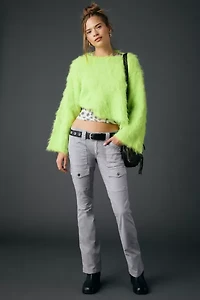 BDG Bailey Brushed Knit Oversized Pullover Sweater