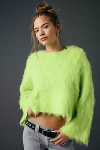 BDG Bailey Brushed Knit Oversized Pullover Sweater