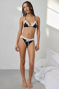 Wild Lovers Camilla Lace Trim Cheeky Undie