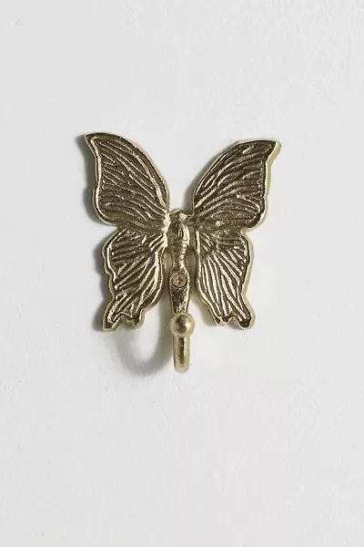 Monarch Butterfly Metal Wall Hook
