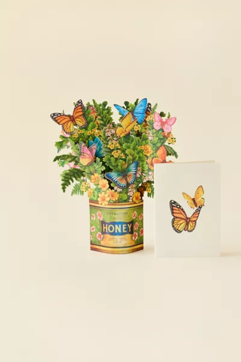 FreshCut Paper Mini Butterflies & Buttercup Pop-Up Greeting Card