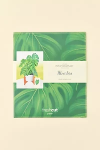FreshCut Paper Monstera Pop-Up Greeting Card