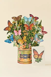 FreshCut Paper Butterflies & Buttercup Pop-Up Greeting Card
