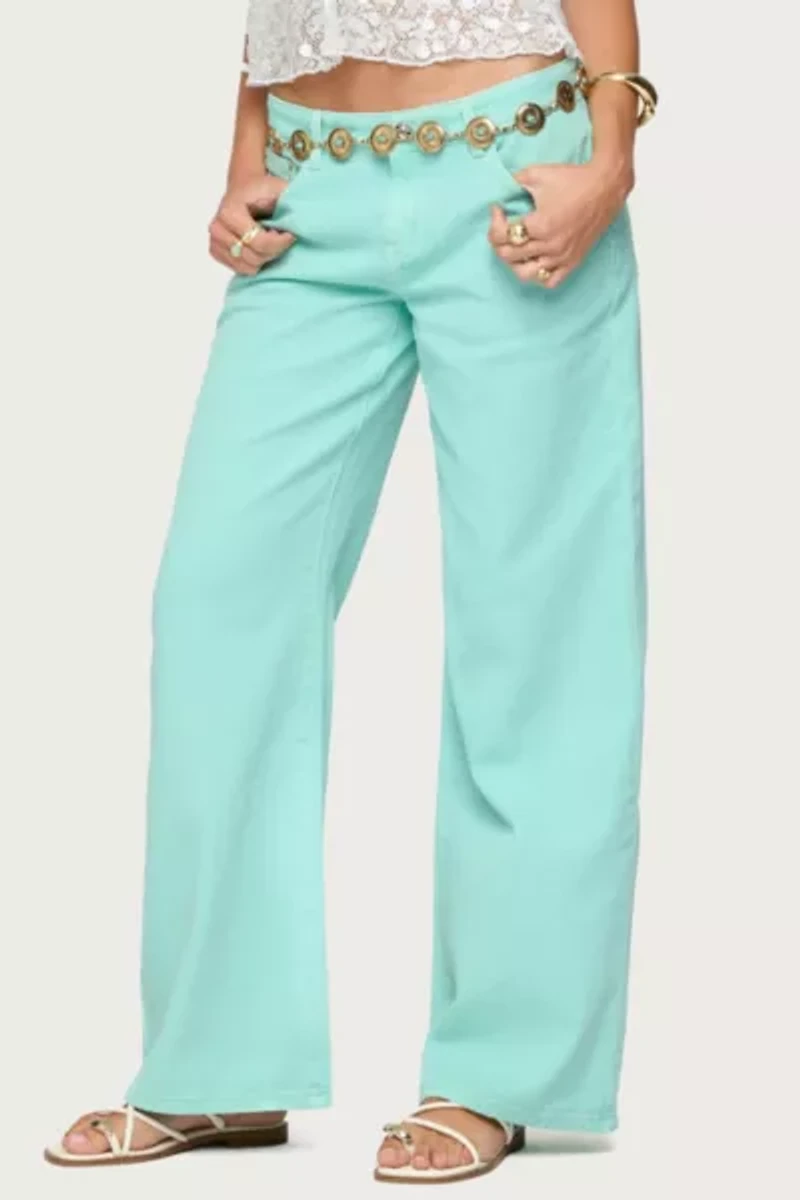 Edikted Roman Low Rise Slouchy Jeans