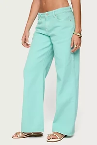 Edikted Roman Low Rise Slouchy Jeans
