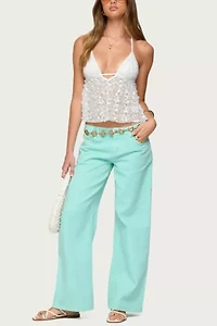 Edikted Roman Low Rise Slouchy Jeans