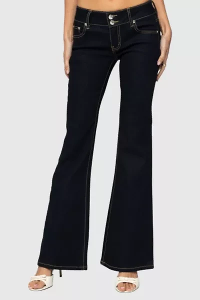 Edikted Tilda Low Rise Flared Jeans