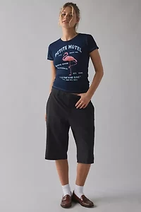 DAY Petite Motel Flamingo Graphic Baby Tee